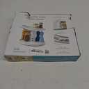 YouCopia Crazy Susan Two-Tier Turntable, Height-Adjustable Lazy Susan Organizer for Kitchen Cabinet and Pantry Organization and Storage, White