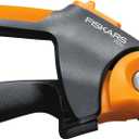 Fiskars Pruning Shears, PowerGear2 Technology Multiplies Power, Rolling Handle for Ease of Use, 3/4-Inch Cut Capacity Bypass Pruner, UltraBlade Coating and SoftGrip, Garden and Yard Tools