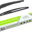 LKK Rear Windshield Wiper Arm Blade Kit Compatible with Chevrolet Chevy Sonic Hatchback 2012-2020 Rear Window Wiper Assembly Set