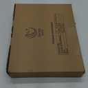 11"x14" Clear Acrylic Serving Tray with Golden Handles, Sturdy Huge Capacity Acrylic Tray for Coffee, Juice, Kitchen and Desk Organizer (11"x14")