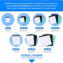 Reli. (125 Pcs) Poly Mailers 19x24", White | Large Shipping Bags for Small Business | Mailing Bag for Shipping | Packaging for Clothing | Non-Padded Envelopes/Polybags, Self Sealing