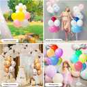 10 Sets Balloon Stand Kit, balloon sticks Holder with base for Table and floor, Birthday Wedding Party Decorations