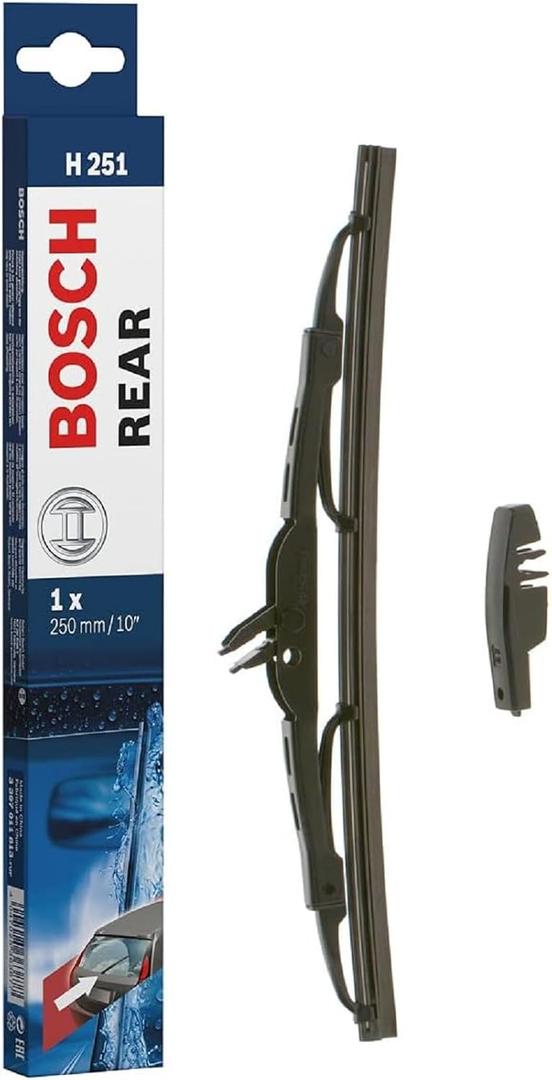 BOSCH H251 Rear Wiper Blade; 10" - Single (H251 (10"))