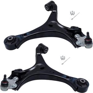 TUCAREST 520-695 520-696 (Pair) Front Lower Control Arm and Ball Joint Assembly Fit For 2012-2015 Ho-nda Civic, 13-15 Ac-ura ILX [# 51360TR7A51 51350TX7A02 51360TR7A11 51350TR7A11 K623612 K623613]