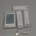 Indoor Outdoor Thermometer Wireless, 4.5 Inch Display Digital Hygrometer Thermometer Temperature Humidity Monitor with 330ft Range Sensor and Adjustable Backlight (White)