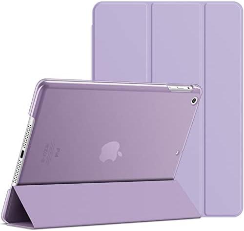 JETech Case for iPad Air 1st Edition (NOT for iPad Air 2/3/4/5), 9.7 Inch, Smart Cover with Auto Wake/Sleep (Light Purple)