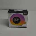 iHome Sunrise Alarm Clock Radio with Bluetooth Speaker, Color Changing Lamp, and USB Charging (iBT32)