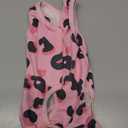 Coppthinktu Cat Recovery Suit Female, Breathable Cat Onesie After Surgery Female for Abdominal Wounds or Skin Diseases, Surgery Recovery Suit Kitten Surgical Onesie After Spay Wear Anti Licking (Small, Leopard Pink)