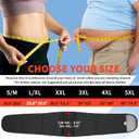 FEATOL Back Brace Support Belt-Lumbar Support Back Brace for Back Pain, Sciatica, Scoliosis, Herniated Disc Adjustable Support Straps-Lower Back Brace with Removable Lumbar Pad for Men & Women (XL)