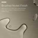 Moen Retreat Collection Brushed Nickel Bathroom Hand Towel Ring with Wall Mount Hardware, DN8386BN