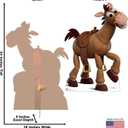 Cardboard People Bullseye Life Size Cardboard Cutout Standup - Disney Pixar Toy Story 4 (2019 Film), One Size