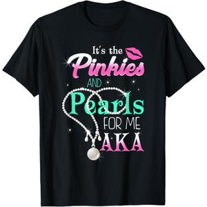 It's The Pinkies and P.Earls for Me The Aka T-Shirt (Black, XXXL)