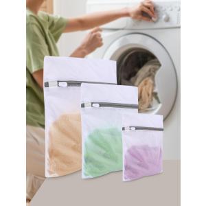 3Pcs Lingerie Bags for Washing Delicates, Small Fine Mesh Laundry Bags (1 Large,1 Medium,1 Small)