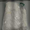 Ascoza 2pack 120 Inch Ivory Round Tablecloth in Polyester Fabric for Wedding/Banquet/Restaurant/Parties
