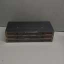 QEEIG Floating Shelves for Wall Bathroom Shelf Bedroom Kitchen Living Room Hanging Book Shelves Small Farmhouse Decor 16 inch Set of 3, Black (015-B3)