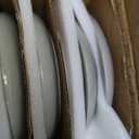 24 Piece Dinnerware Set for 8, Santorini Mist Terracotta Plates and Bowls Sets, Complete Stoneware Dish Set for Large Families and Entertaining, Microwave & Dishwasher Safe, Slate Green