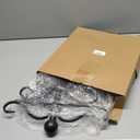 63'' Double Shepherd's Hook, Adjustable Freestanding Shepherds Hook for Indoor/Outdoor Use Ideal for Wind Chime, Bird Feeder, Lantern for Indoor & Outdoor Garden Patio Home Decor