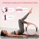 Home Pilates Kit for Women - 14 Pcs Pilates Equipment Set with Pilates Ring and Ball, 5 Resistance Bands Etc Accessories for Beginners Home Workouts - Includes Workout Guide