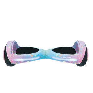 Hover-1 My First Self Balancing Scooter for Kids with 5 mph Max Speed, Dual 150W Motors, 6.3 Tires, 3 Miles Max Range, and LED Headlights, Pink Splatter