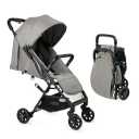 KOOLABABY 2-in-1 Foldable Baby Stroller – Newborn to Toddler Stroller with Extendable Canopy, 5-Point Harness & Large Storage Basket – One Hand Fold