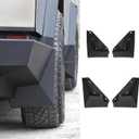 Mud Flaps Compatible with Tesla Cybertruck 2024, All Weather Fender Front & Rear Mud Guards 4PCS No Drilling Required Splash Guards for Cybertruck Accessories