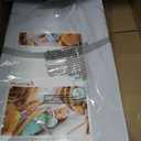 Munchkin Secure Grip Baby Diaper Changing Pad for Dresser, Waterproof and Wipeable, Contoured, Standard Size (14.75" x 31"), White