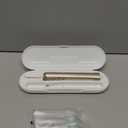 Rtauys M5 Sonic Electric Toothbrush for Adults and Kids - Rechargeable Electric Toothbrush Kids Ages 12+ and Adults with 8 Brush Heads & Travel Case, 120 Days Battery Life - Gold