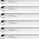 F15T8/DL 18 Inches T8 15 Watt Fluorescent Tube Compatible for Sylvania GE Eiko F15/T8/D Daylight 6500K G13 Bi-Pin Base 6 Count