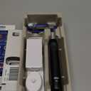 Oral-B iO Simple Clean Rechargeable Electric Powered Toothbrush, Night Black with 1 Gentle Care Brush Head and 1 Black Travel Case - Automatic Pressure Sensor to Protect Gums - 3 Modes - 2 Min Timer