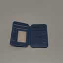 for iPhone 17 Pro Detachable Wallet Case with Card Holder, 2 in 1 RFID Blocking Credit Slots Kickstand Shockproof Phone Wallet for iPhone 17 Pro 6.3" Blue