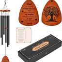 Memorial Wind Chimes for Dad, Sympathy Wind Chimes Memorial Gifts for Loss of Dad, Sympathy Gift for Loss of Father