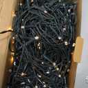 6 Pack Christmas Solar String Lights Outdoor Waterproof, 198FT 600 LED Green Wire Solar Fairy Lights with 8 Modes, Solar Twinkle Lights for Garden Tree Patio Fence Christmas Decorations (Warm White)