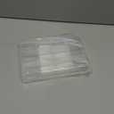 OriGlam 17x10CM Plastic Organizer Storage Box with Adjustable Dividers, Jewelry Storage Container Box for Office Supplies Beads Crafts Fishing Tackles (Transparent)