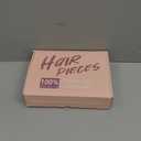 S-noilite Hair Toppers for Women Real Human Hair, 100% Human Hair Toppers with Bangs for Thin Hair, 3.5"*4.7" Handmade Nature-mimicking Scalp Base 10 Natural Black