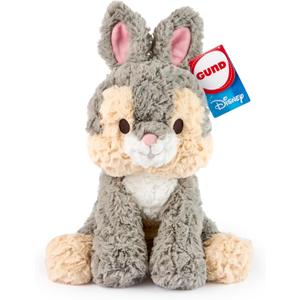 GUND Disney Official Thumper Plush, Disney Cozys Collection, Bambi Toys, Bunny Rabbit Stuffed Animal for Ages 1 and Up, Gray, 10 (Multicolor)