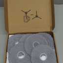 21 Pcs Replacement Parts for iRobot Roomba Plus 405/505/507 Combo Robot Vacuum Cleaner: 1 Main Brush, 4 Side Brushes, 4 HEPA Filters, 5 Dust Bags, 6 Mop Pads, 1 Cleaning Brush