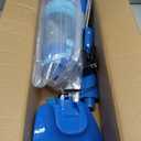 Pool Vacuum for Above Ground Pool, 1427 GPH Powerful Stable Suction, Telescopic Pole up to 90.7", 1H Runtime, Cordless Pool Vacuum for Inground Pools, Extra-Large Filter, Ideal for Leaves/Sand/Debris