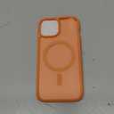 SUPFINE Magnetic for iPhone 15 Pro Case (Compatible with MagSafe) (Military Grade Drop Protection) Slim Translucent Matte Shockproof with Anti-Fingerprint Phone Case,Orange