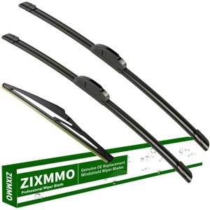 22"+21" Windshield Wiper Blades with 11" Rear Wiper Blades Set Replacement for Jeep Grand Cherokee 2014 2015 2016 2017-2021 -Original Factory Quality (Set of 3) U/J Hook