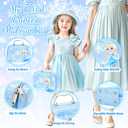 INNOCHEER Pretend Makeup for Toddlers, Toy Play Makeup Set for Kids 3-5, Toddler Makeup Kit Pretend, Frozen Toys for Kids Fake Makeup, Gifts Toys for 3 4 5 6 7+ Year Old Girls (Not Real Makeup), Child-size