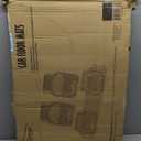 FH Group Automotive Floor Mats Climaproof for All Weather Protection Universal Fit Heavy Duty Rubber fits Most Cars, SUVs, and Trucks (Full Set Trim to Fit) Black