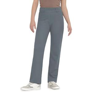 Women's Dress Pants Work Business Straight Leg Pants Tummy Control Office Professional Grey Trousers Regular 31" Inseam High Waisted Ladies Slacks 2XL