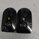 Cameras for Home Security-2.4Ghz WiFi Security Cameras Wireless Outdoor, Battery Powered with Solar Panel, Color Night Vision, AI Motion Detection, SD Card/Cloud Storage, Work with Alexa, Y8 2P