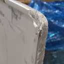 CKB 60 in. L x 36 in. W Single Threshold Shower Base, Right Drain Shower pan, Jazz (Marble) White Acrylic Shower Base