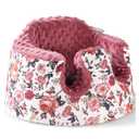 Seat Cover Compatible with Bumbo and Nuby Seat,Booster Seats Accessories,Soft Breathable Cover for Baby Girl Boy,Cover Only (Flower)