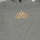 Lotus, Flower, Buddhism Spirituality Namaste Enlightenment T-Shirt L