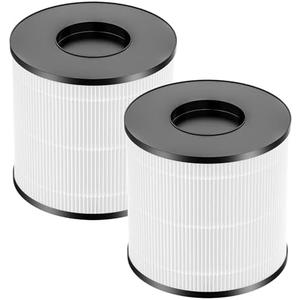2 Pack 3389 HEPA Replacement Filter Compatible with Bissell MYair+ and MYair HUB 2905A 3179A, Part Number 3389