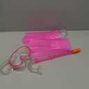 Speedo Aqua Quest Swim Mask, Snorkel & Fins Set (Small/Medium, Pink Frost)