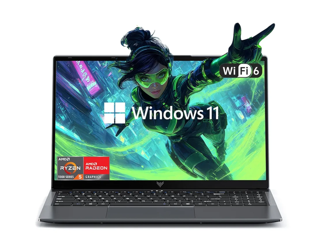 2025 Laptop Computers with AMD Ryzen7, 8-core Processor (Up to 4.3GHZ) with AMD Radeon Graphics,16GB DDR4 RAM 512GB SSD,WiFi 6, Windows 11,15.6 inch IPS Display,4800mAh Battery,Type-C,Micro SD
