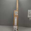 Ivilon Drapery Treatment Window Curtain Rod - Square Design 1 1/8 Rod. 72 to 144 Inch. Satin Nickel
